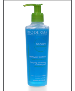 Bioderma Sebium Foaming Gel Facial Cleanser for Combination to Oily Skin