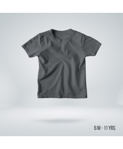 Fabrilife Kids Premium Blank T-shirt - Charcoal