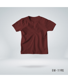 Fabrilife Kids Premium Blank T-shirt - Red Wine