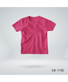 Fabrilife Kids Premium Blank T-shirt - Pink