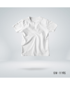 Fabrilife Kids Premium Blank T-shirt - White