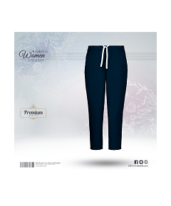 Fabrilife Womens  Premium Trouser-Navy