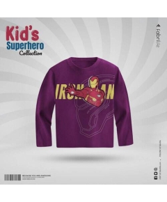 Fabrilife Kids Premium Full Sleeve | Ironman