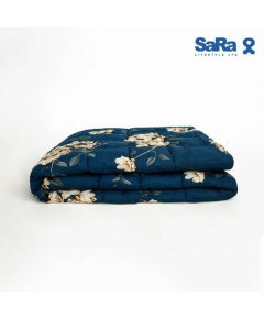 SaRa SARA COMFORTER (COMFORTER2-BLUE PRINTED)