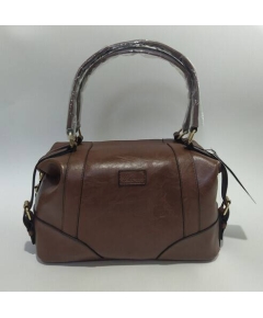 Duffle Ladies Bag, Color: Coffee