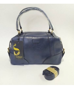 Duffle Ladies Bag, Color: Blue