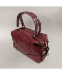 Duffle Ladies Bag, Color: Red