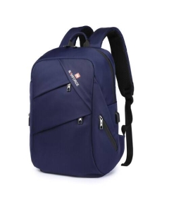 NAVIFORCE B6804 School Bag 16 inch Laptop USB Rucksack Anti Theft Men Backbag Travel - Blue