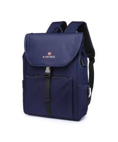 NAVIFORCE NFB6802 Blue Waterproof Mens Backpack with Separate Laptop Compartment Sport Business Bag - Blue