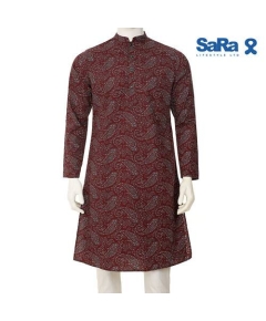 SaRa Men's Panjabi (MPJ32FCC-Printed)