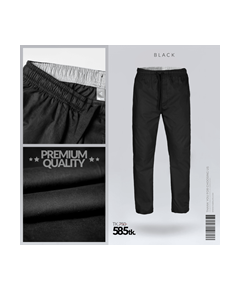 Fabrilife Black Men Trouser