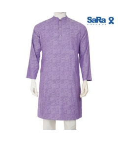 SaRa Men Panjabi (MPJ111FBC-Purple)