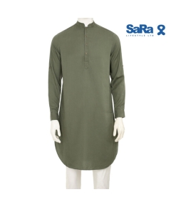 SaRa Men Panjabi (MKB51ACA-SEA GREEN)