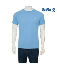 SaRa Men T-Shirt (MTS261YFK-Sky blue)