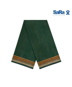 SaRa Mens Lungi (SLNRJ09-GREEN ORANGE PRINTED)