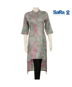 SaRa Ladies Ethnic mid length kurti (NWEW35D-MULTICOLOR)