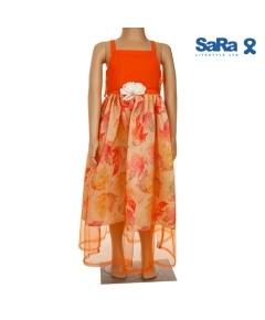 SaRa Girls FrocK (GFR62FFC-Orange)