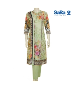 SaRa Ladies Ethnic 3 pcs (WLW101FB-SEA GREEN)