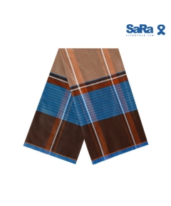 SaRa Mens Lungi (SLNRJ08-BLUE & BLACK STRIPE)