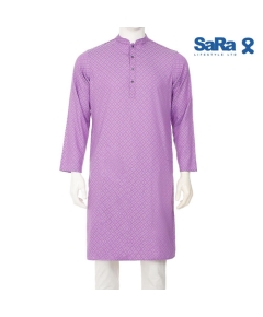 SaRa Men Panjabi (MPJ141FBC-Purple)