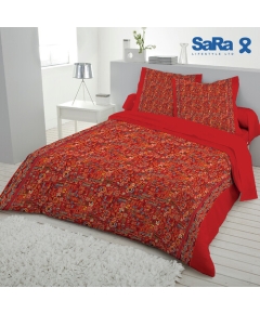 SaRa Bedsheet (BSPC220D-Red)