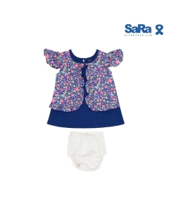 SaRa Girls Tops (MGNF5CG-Blue)