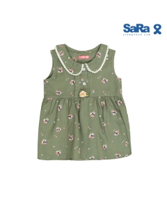 SaRa Girls Frock (GFR242FFAK-Green)