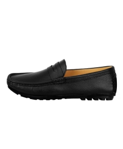 Black Driver Club Leather Loafer Men's SB-S152, Size: 39