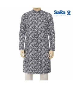 SaRa Mens Panjabi (MPJ61FBA-White)