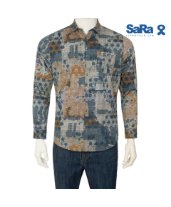 SaRa Mens Casual Shirt (MCS312FC-Printed)