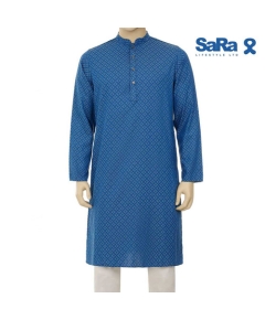 SaRa Mens Panjabi (MPJ101FBB-Royal Blue)