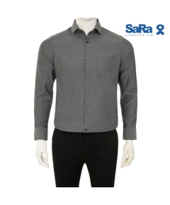 SaRa Mens Formal Shirt (MFS12FCM-DK ASH)