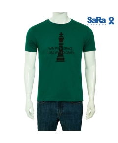 SaRa Mens T-Shirt (MTS121YK-Green)