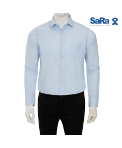 SaRa Mens Formal Shirt (MFS12FCF-Bright Blue)