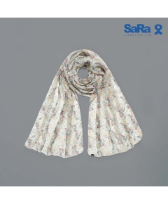 SaRa Ladies Scarf (WSC11YDL-White)