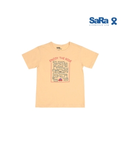 SaRa Boys T Shirt (BTS12FKK-SAND), Baby Dress Size: 2-3 years