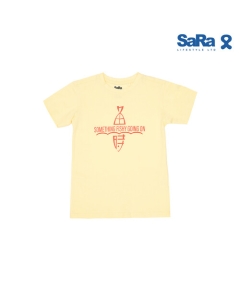 SaRa Boys T Shirt (BTS72FKK-LT. YELLOW), Baby Dress Size: 2-3 years