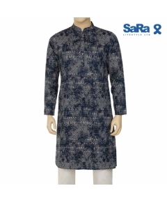 SaRa Mens Panjabi (MPJ662ACA-Printed), Size: S