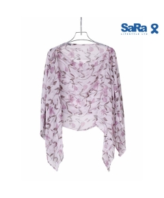 SaRa Ladies Kaptan (WKF22FGA-PURPLE PRINT)