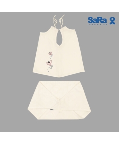 SaRa Girls Nema Set (GNBNM12FE-White)