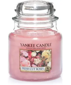 Yankee Candle Classic Medium Jar Fresh Cut Roses (411g)