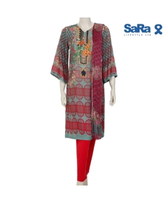 SaRa ETHNIC 3pcs (WLW81YE-Light Green), Size: S