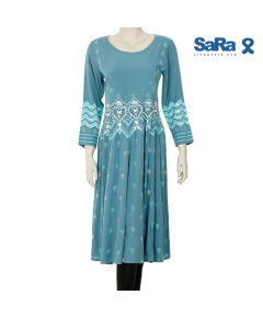 SaRa Ladies KURTI (WKZ21FHB-Teal), Size: S