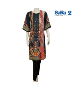 SaRa ETHNIC 3pcs (WLW22FF-Black), Size: S