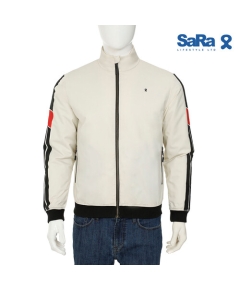 SaRa Mens Jacket (CPL1MJK12WDA-OFF WHITE), Size: M