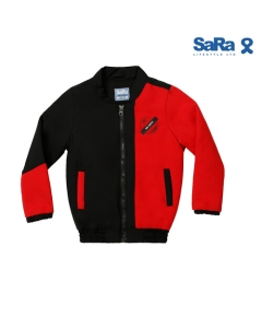 SaRa Boys Jacket (BJK182WEBB-Black), Baby Dress Size: 10-11 years