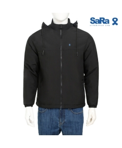 SaRa Mens Jacket (MHJK72WCD-Black), Size: S