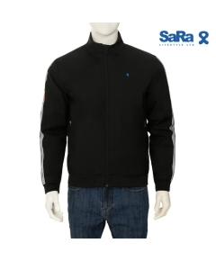 SaRa Mens Jacket (CPL1MJK12WDB-Black), Size: S