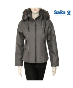 SaRa Ladies Jacket (WJK72WDC-City Grey), Size: M