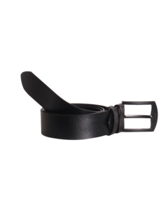 Black SSB Leather Belt for Men SB-B73